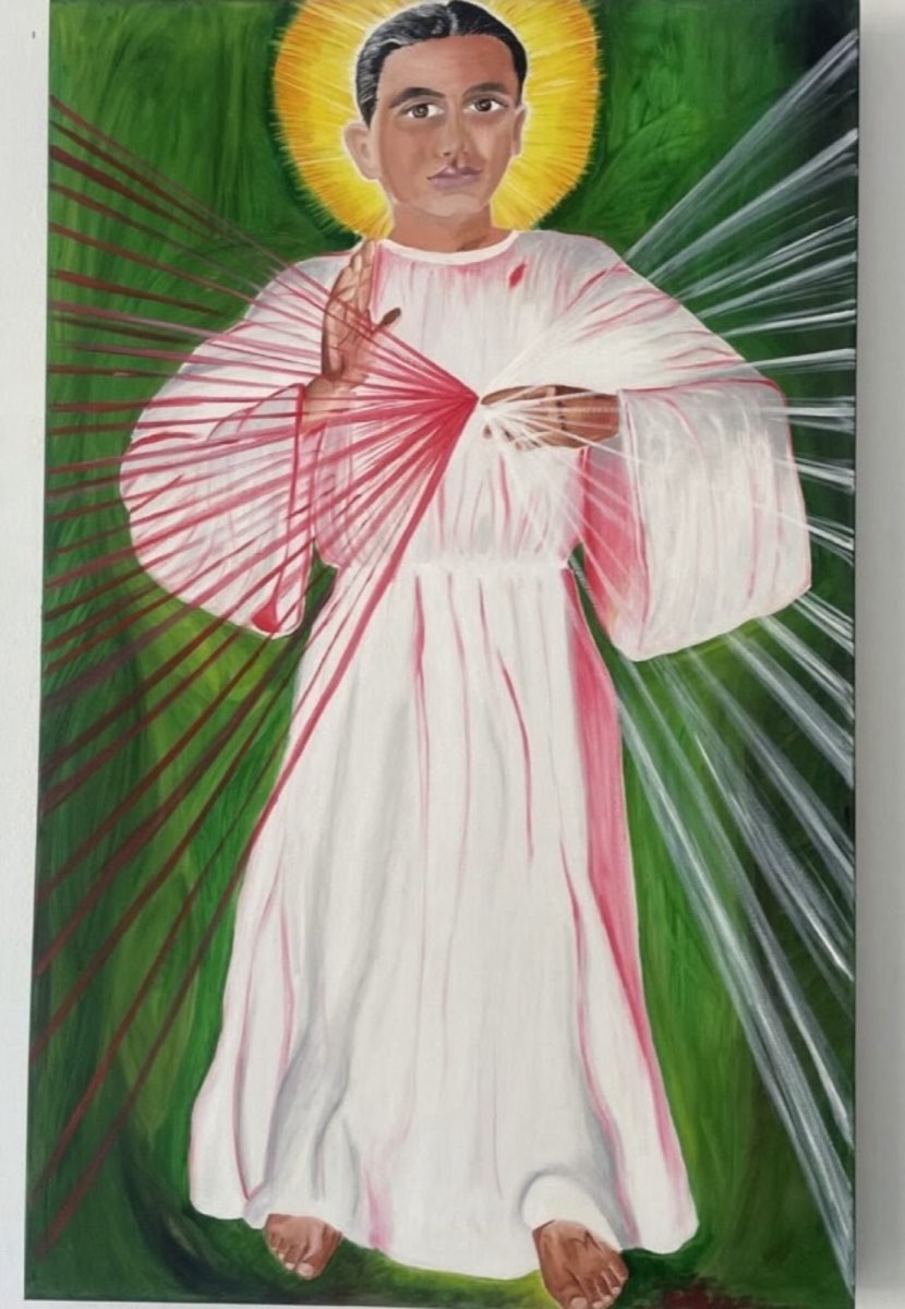 Pintura Divina Misericórdia, obra 2